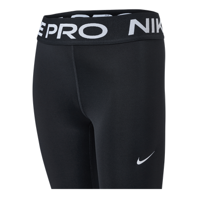 Nike Pro Big Kids' (Girls') Leggings BLACK/WHITE