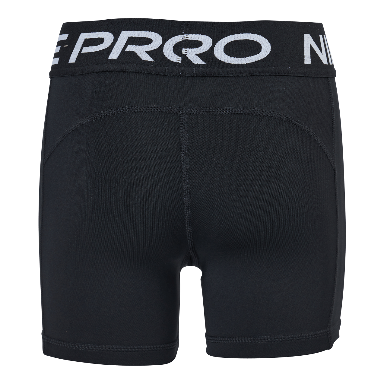 Nike Pro Big Kids' (Girls') Shorts BLACK/WHITE