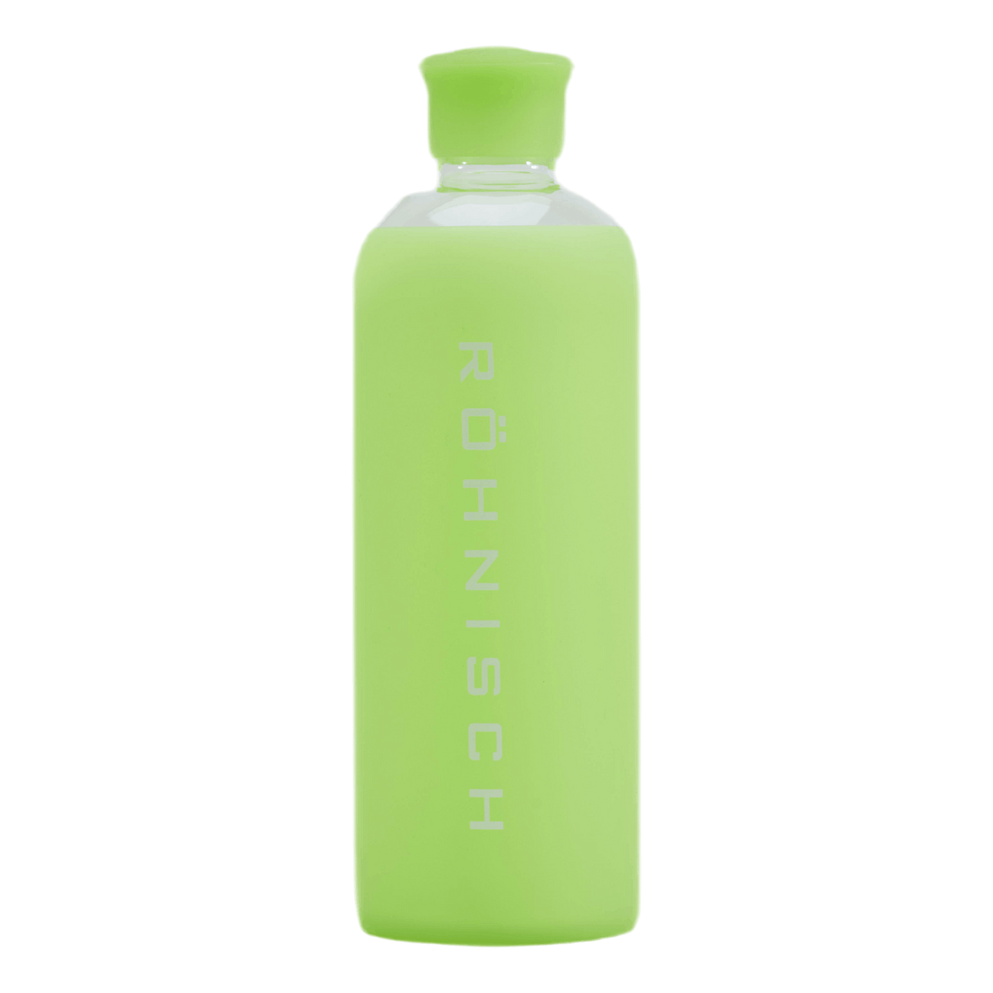 Glass Water Bottle Green