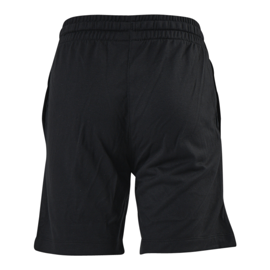 Sportswear Big Kids' (Boys') Jersey Shorts BLACK/WHITE/WHITE