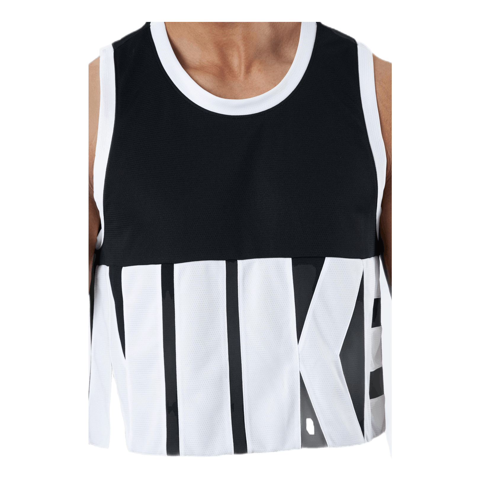 Nike Dri-Fit Starting 5 Tank in Light Smoke Grey/Black/White