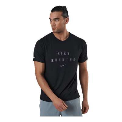 Dri-FIT Miler Run Division Tee Black