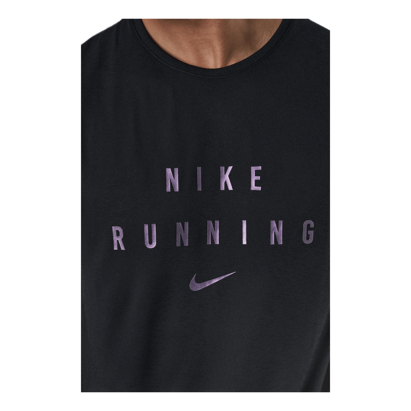 Dri-FIT Miler Run Division Tee Black