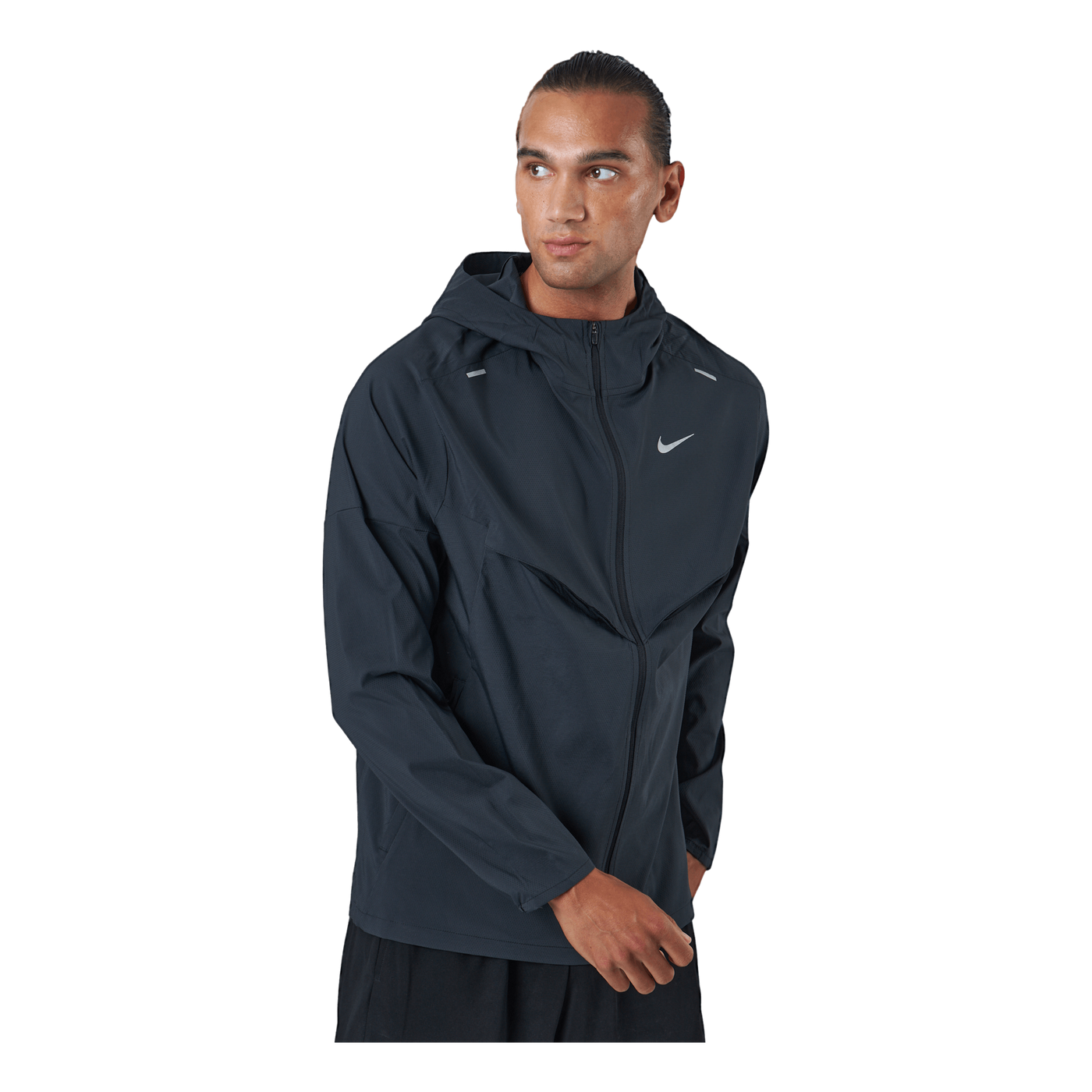 Windrunner Men's Running Jacket BLACK/REFLECTIVE SILV