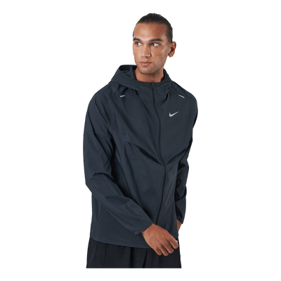 Windrunner Men's Running Jacket BLACK/REFLECTIVE SILV