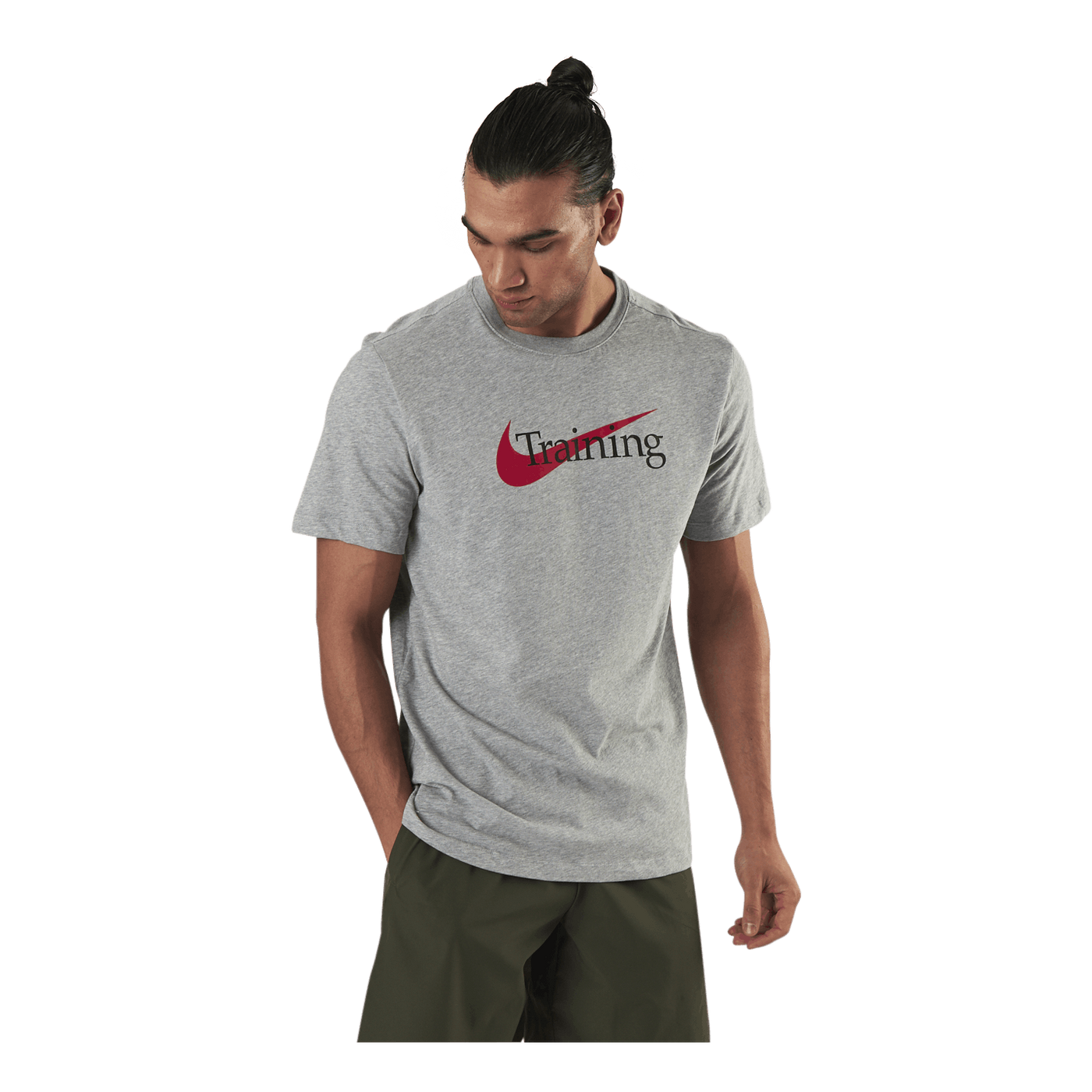 Dri-FIT Men's Swoosh Training T-Shirt DK GREY HEATHER