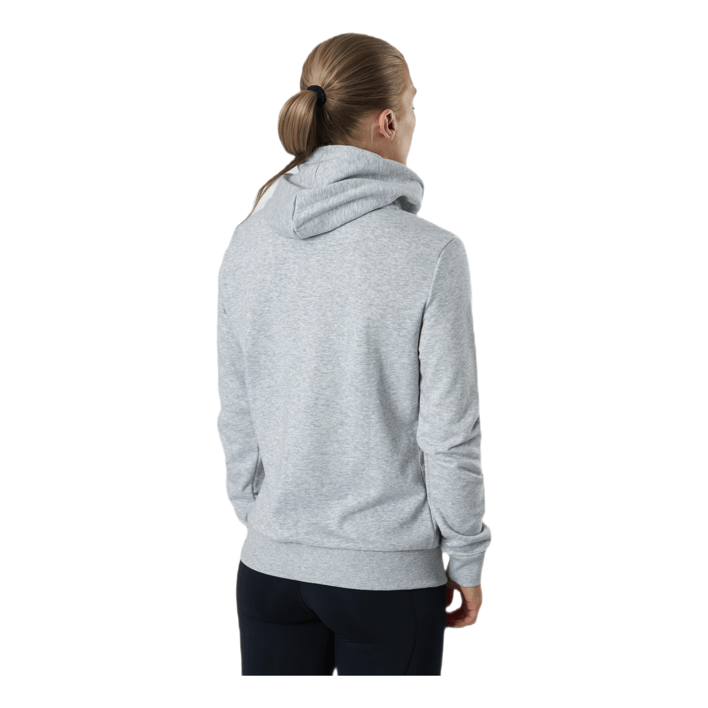 Essential Small Logo Full-Zip Hoodie Tr Grey