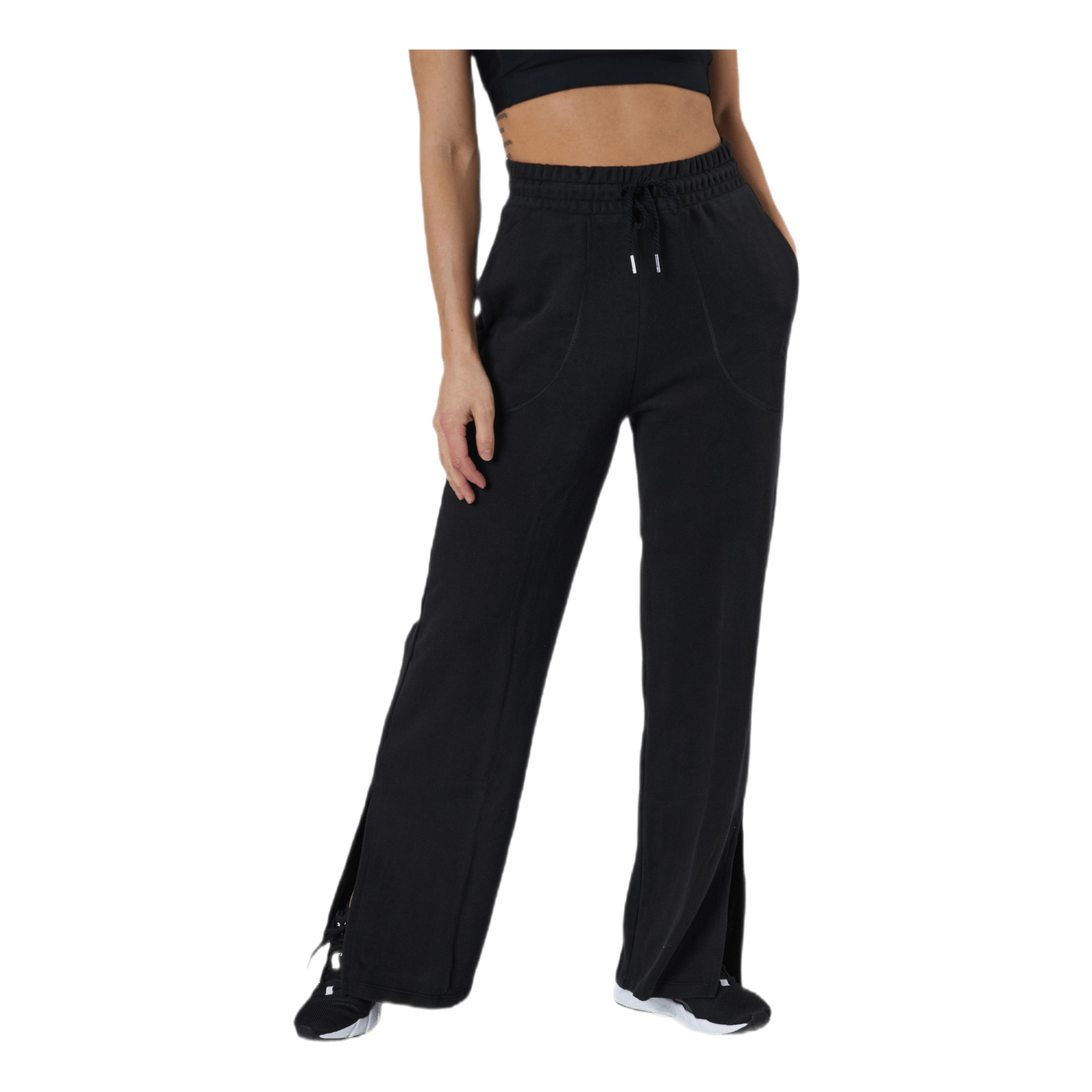 Her Wide Pants Tr Black