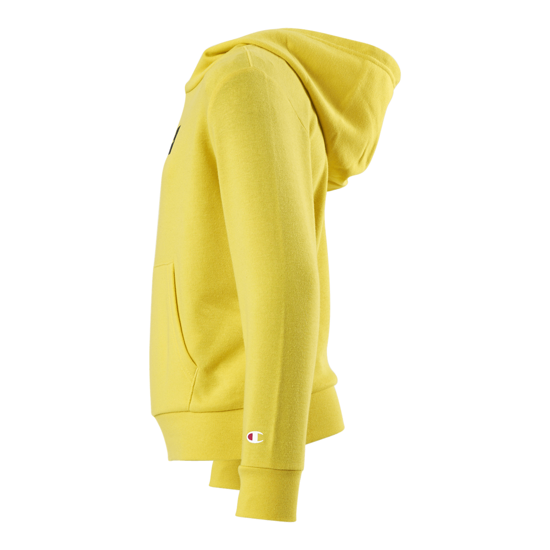 Pastel Hooded Sweatshirt Junior Yellow