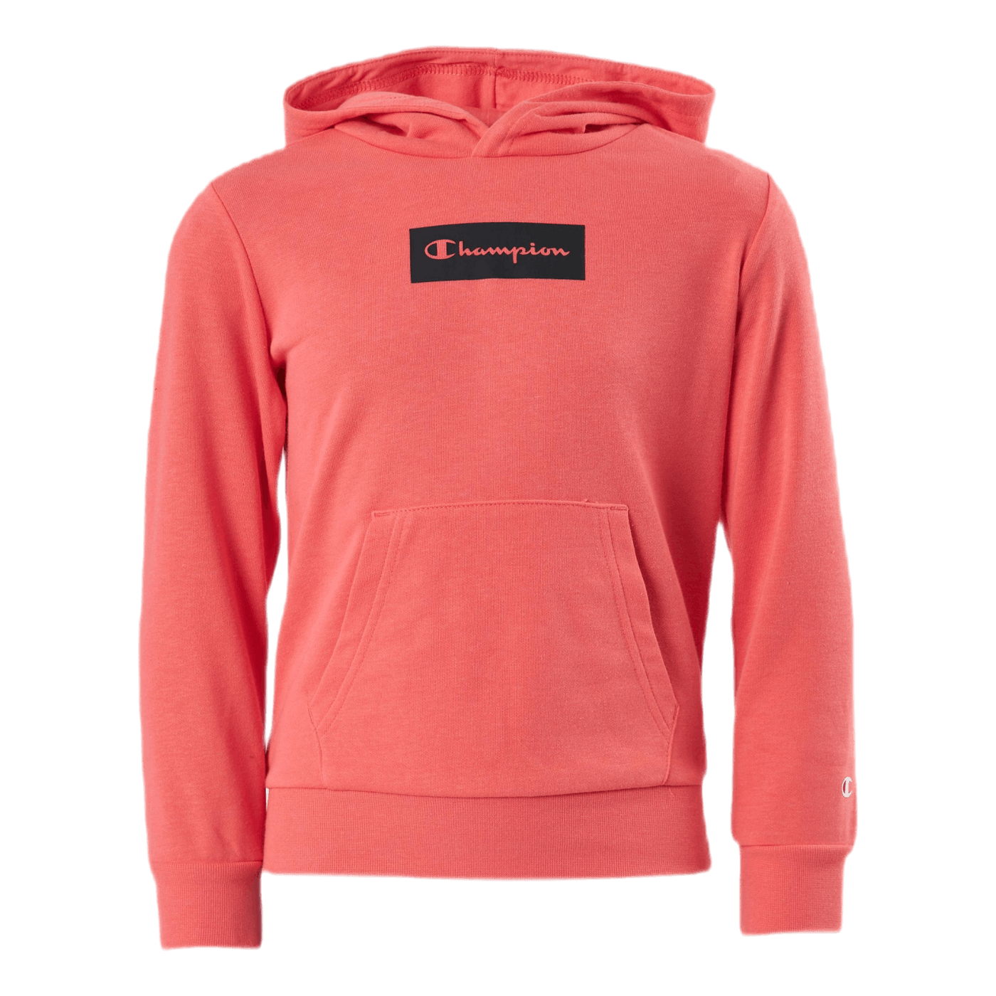 Pastel Hooded Sweatshirt Junior Red