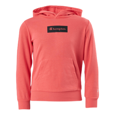 Pastel Hooded Sweatshirt Junior Red