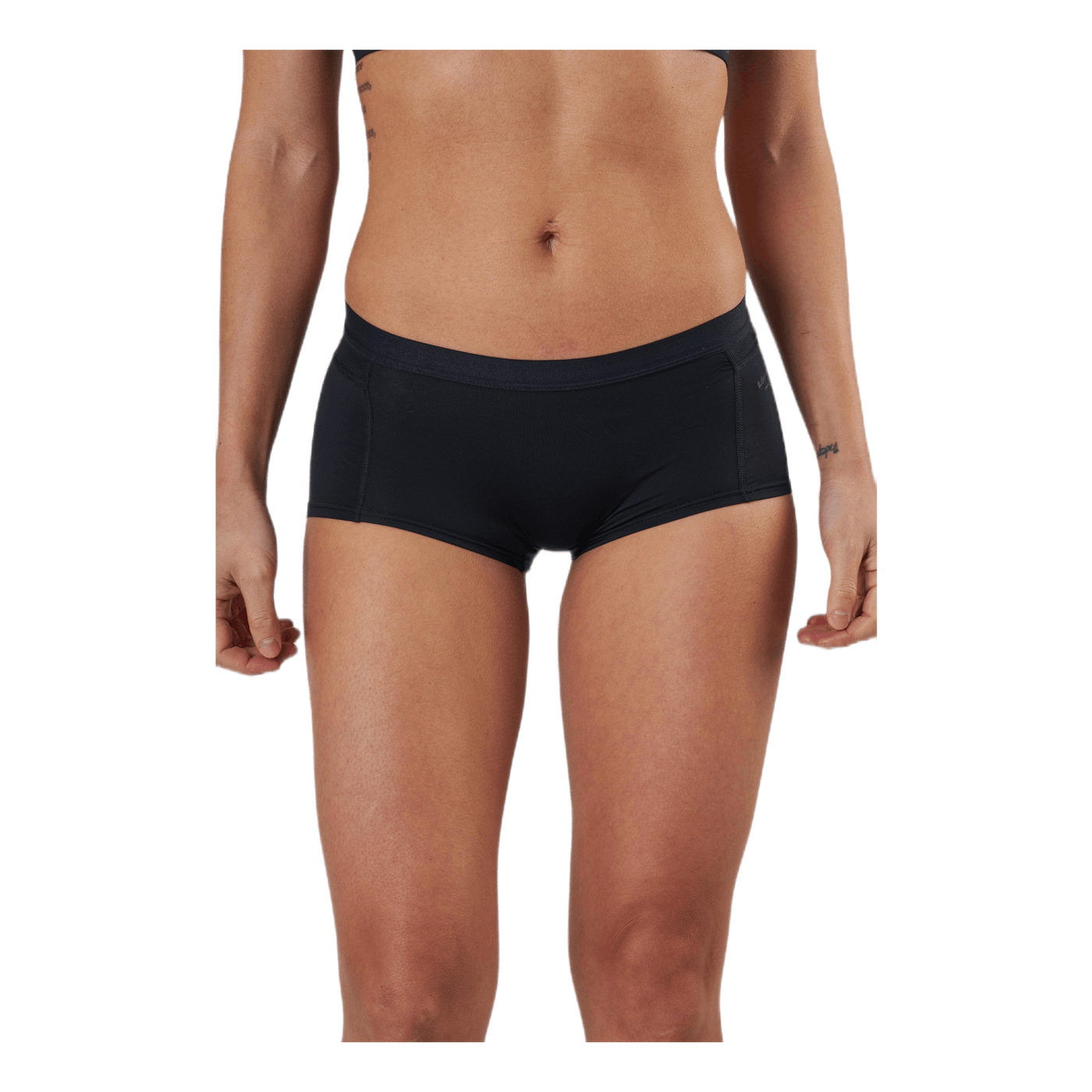 Maia Solid Minishorts Black