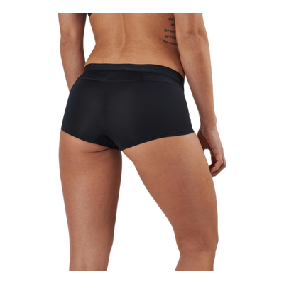 Maia Solid Minishorts Black