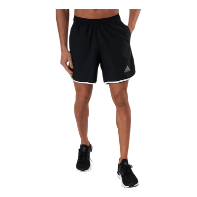 Adidas Marathon 20 Short Black / Halo Silver / White