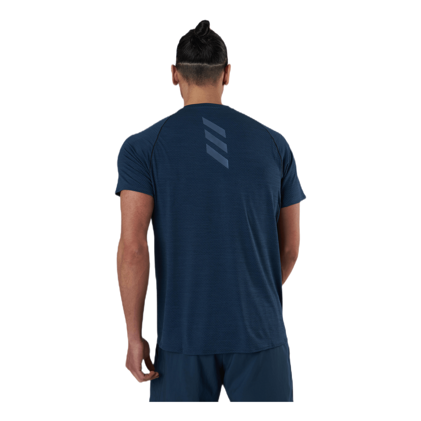 Adidas Runner Tee Men Crew Navy