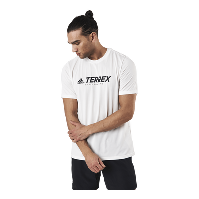 Terrex Primeblue Trail Functional Logo Tee Non-Dyed / Black