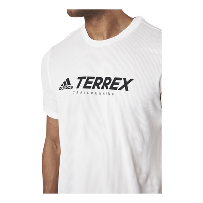 Terrex Primeblue Trail Functional Logo Tee Non-Dyed / Black