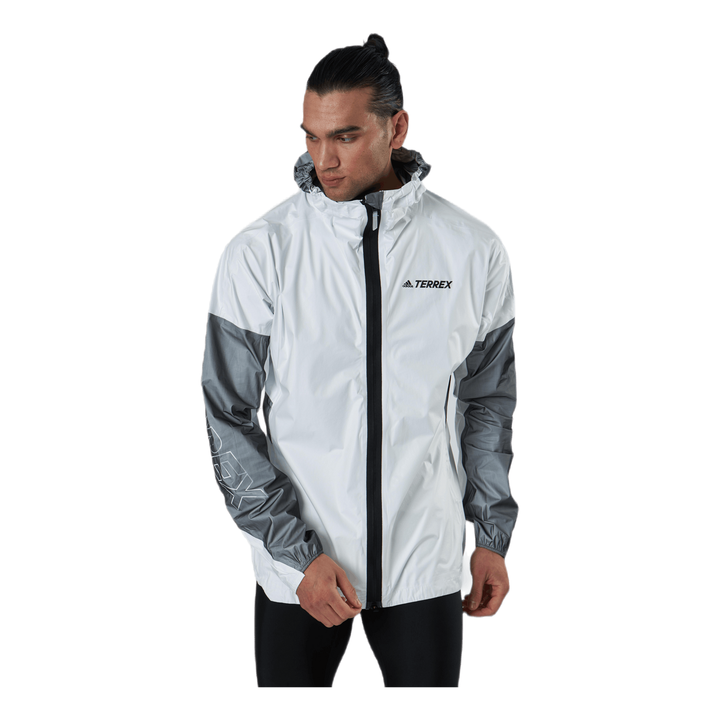 Terrex Agravic Tr Pro Rain Jacket Men White / Black