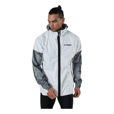 Terrex Agravic Tr Pro Rain Jacket Men White / Black