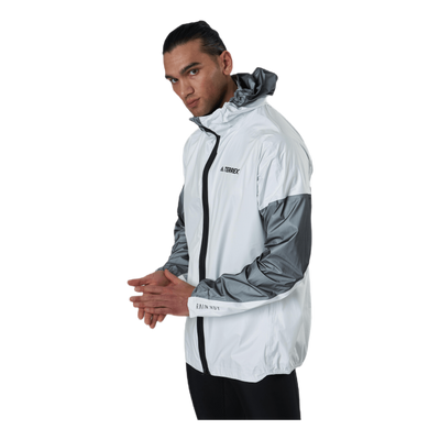 Terrex Agravic Tr Pro Rain Jacket Men White / Black