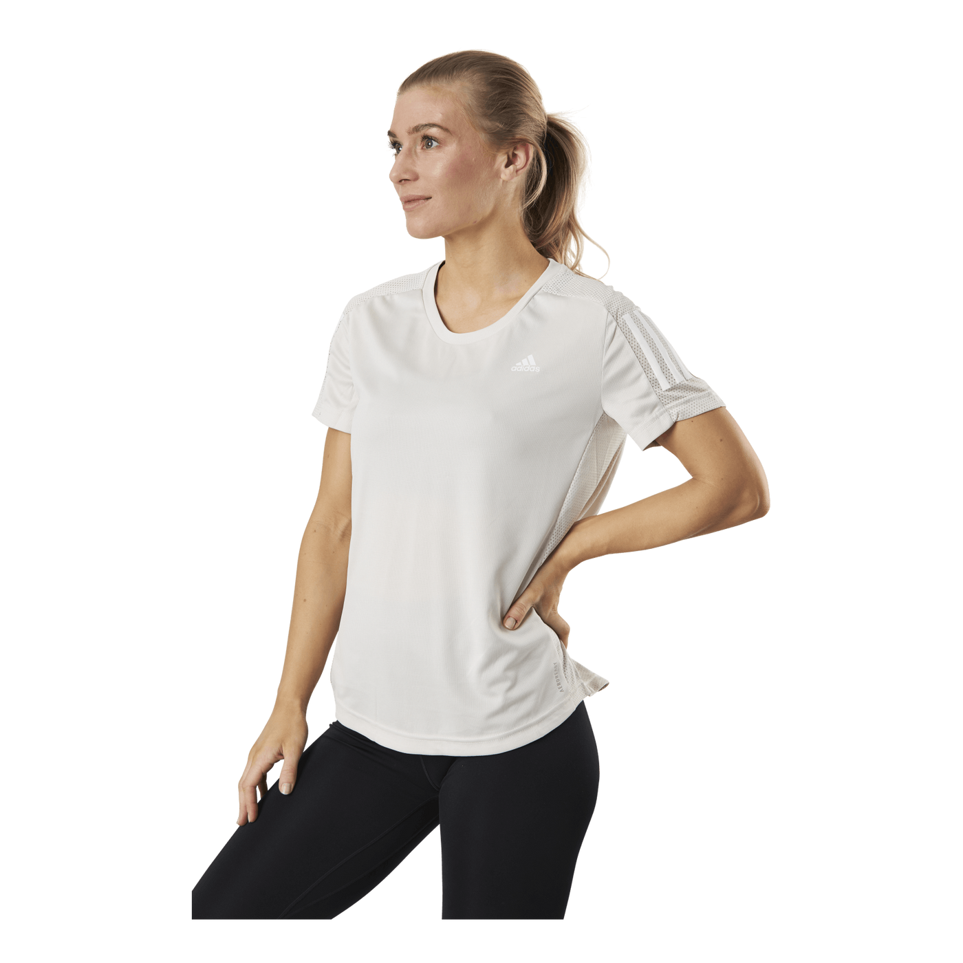 Adidas Own The Run Tee Women Alumina