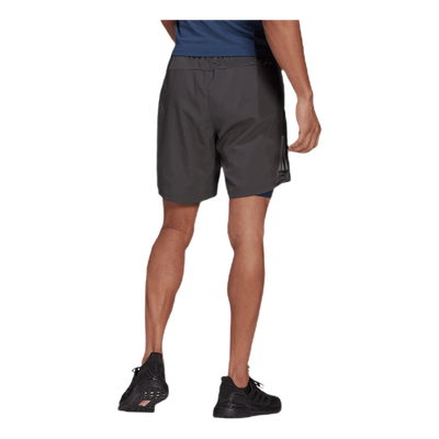 Adidas Own The Run Short 2In1 Men Dgh Solid Grey