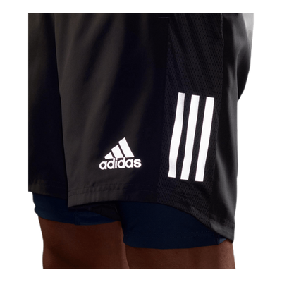 Adidas Own The Run Short 2In1 Men Dgh Solid Grey