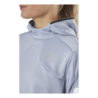 Space Race Hoodie Women Halo Silver