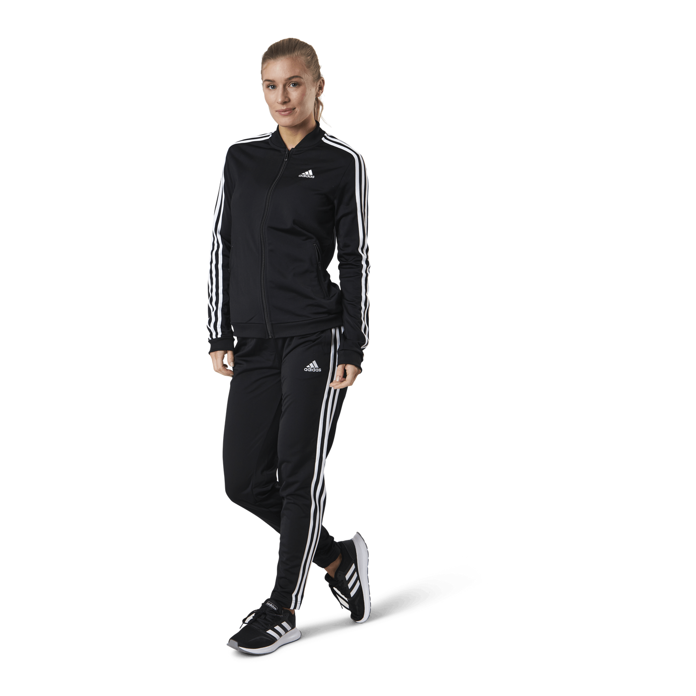 Essentials Tracksuit Black / White