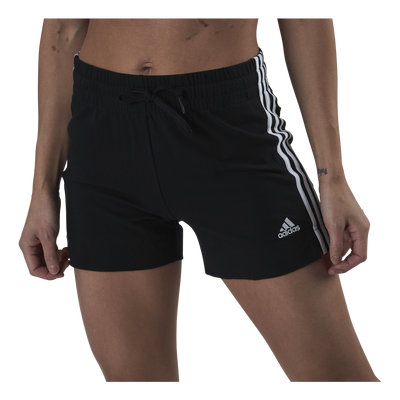 Essentials Slim Shorts Black / White