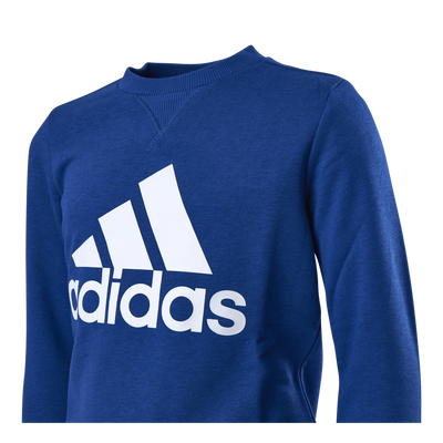 Adidas Boys Essentials Big Logo Sweatshirt Team Royal Blue / White