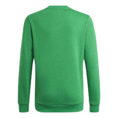 Adidas Boys Essentials Big Logo Sweatshirt Green / White