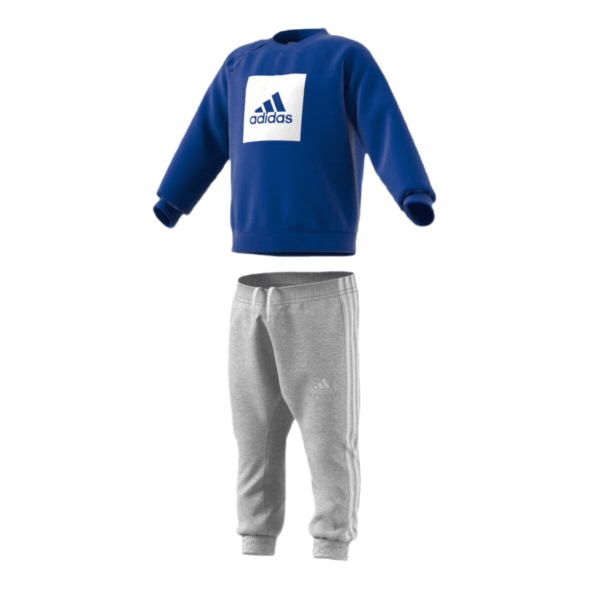 I Logo Jogger Fleece White / Team Royal Blue