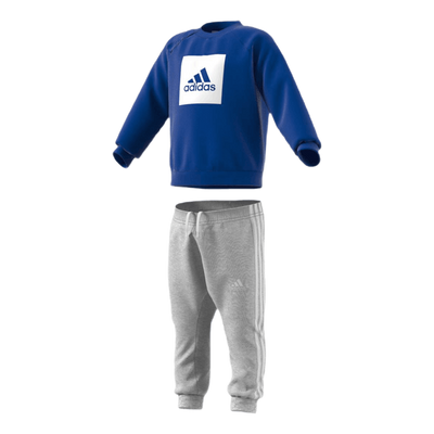 I Logo Jogger Fleece White / Team Royal Blue