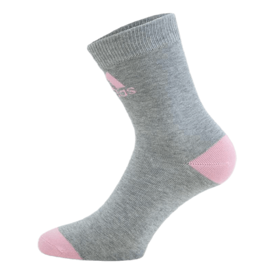 Little Kids  Ankle 3Pp Hazy Rose / Medium Grey Heather / Light Pink