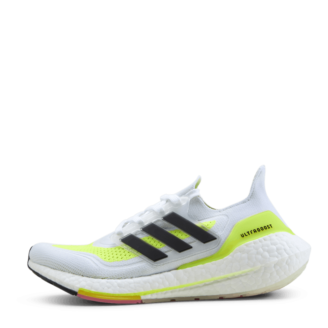 Ultraboost 21 Shoes Cloud White / Core Black / Solar Yellow