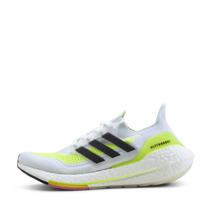 Ultraboost 21 Shoes Cloud White / Core Black / Solar Yellow