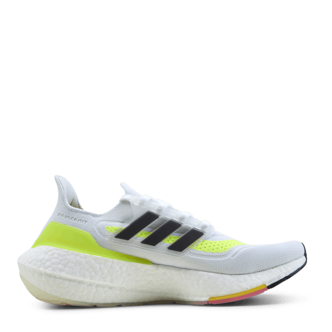 Ultraboost 21 Shoes Cloud White / Core Black / Solar Yellow