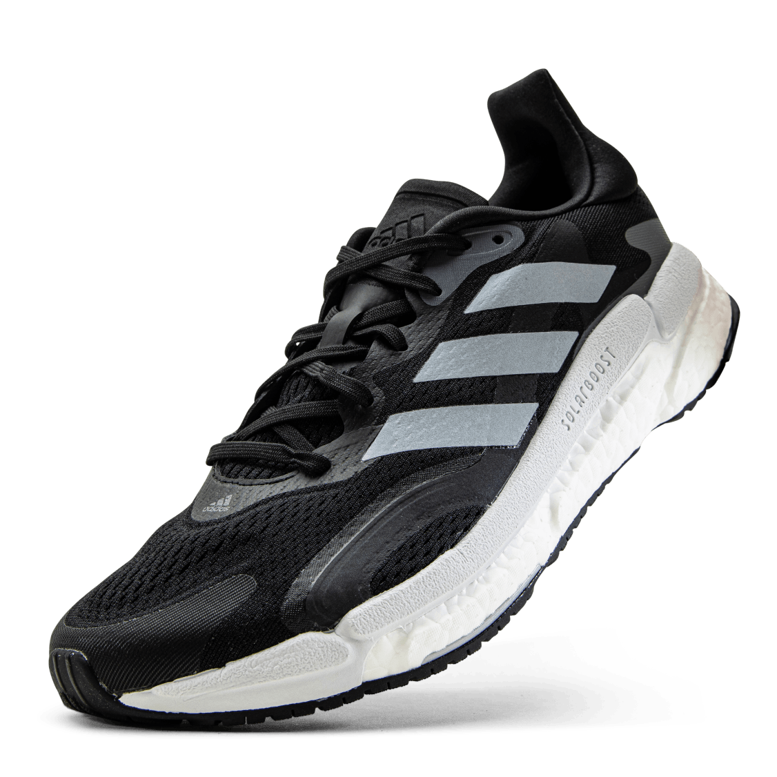 SolarBoost 3 Shoes Core Black / Halo Silver / Grey Six