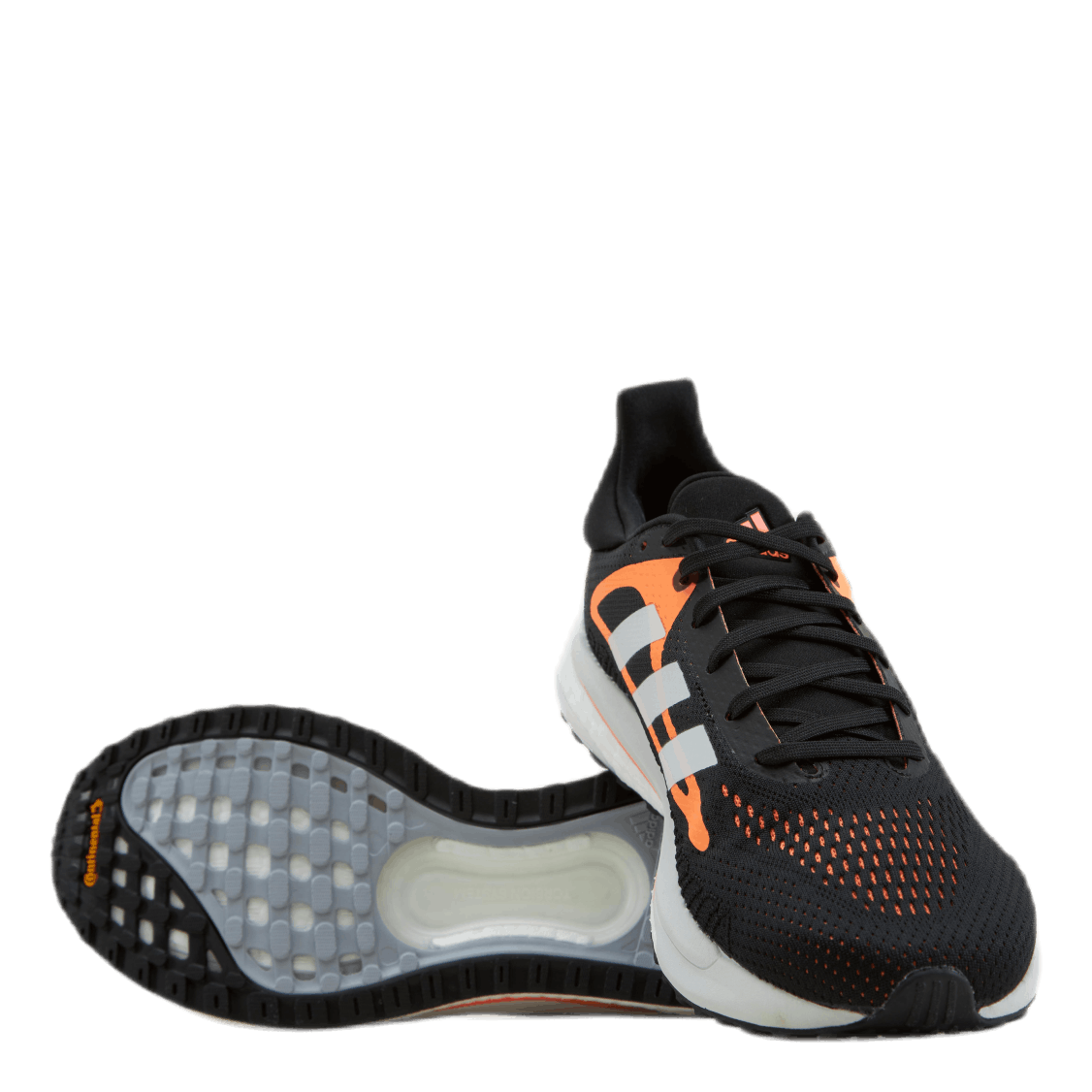 SolarGlide Shoes Core Black / Cloud White / Screaming Orange