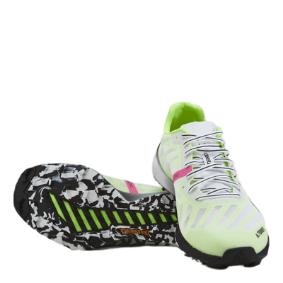 Terrex Speed Pro Cloud White / Core Black / Solar Yellow