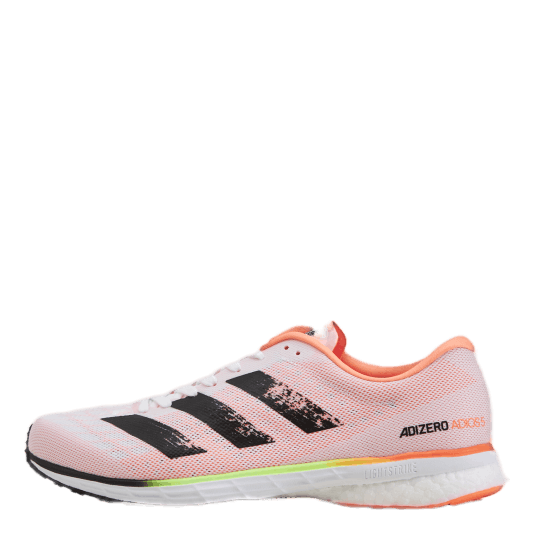 Adizero Adios 5 M Cloud White / Core Black / Screaming Orange