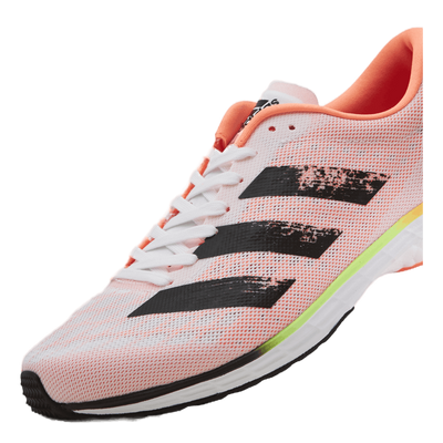 Adizero Adios 5 M Cloud White / Core Black / Screaming Orange