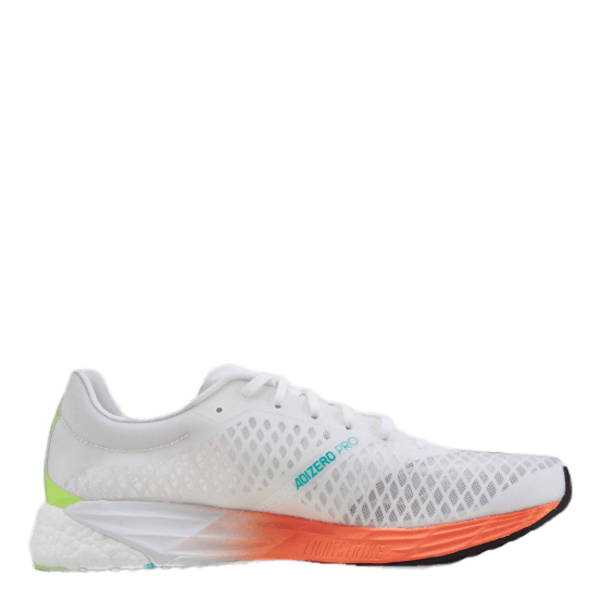 Adizero Pro Shoes Cloud White / Screaming Orange / Solar Yellow