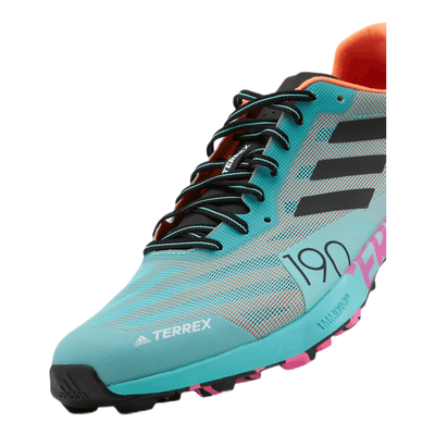 Terrex Speed Pro Trail Running Shoes Acid Mint / Core Black / Screaming Pink