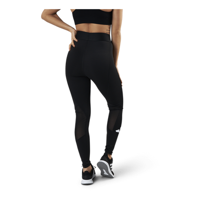 Techfit Adi Life Mid Rise Long Bos Tight Black / Black / White