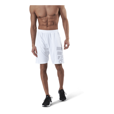 4Krft Sport Graphic Short Bos White