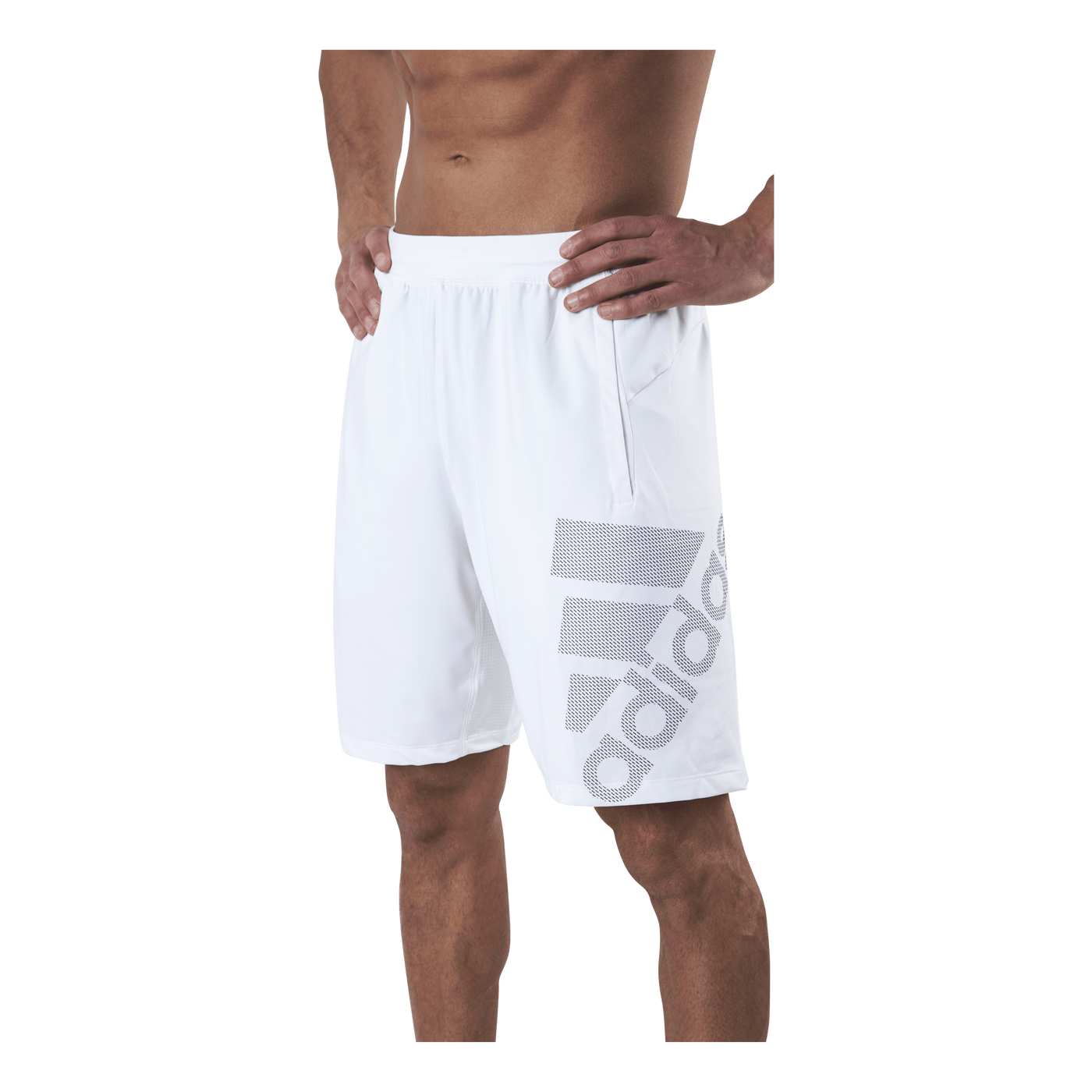 4Krft Sport Graphic Short Bos White