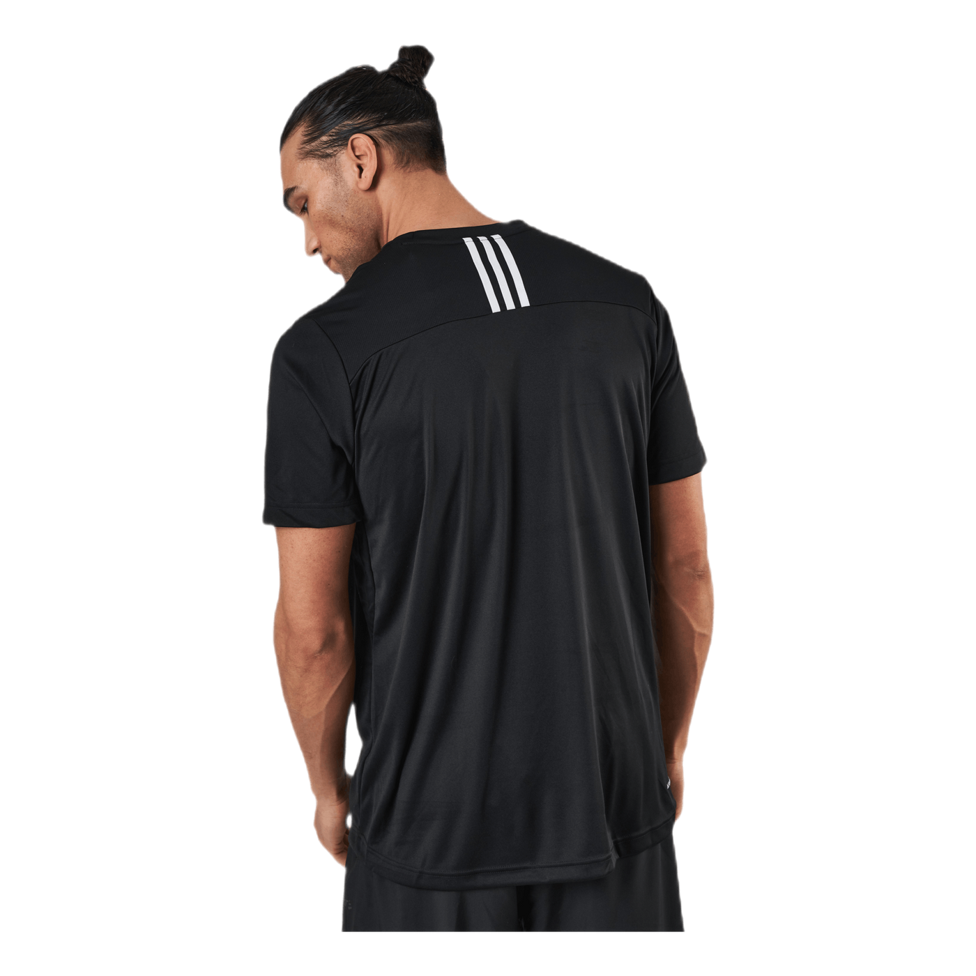 D2M 3 Stripes T-Shirt Black / White