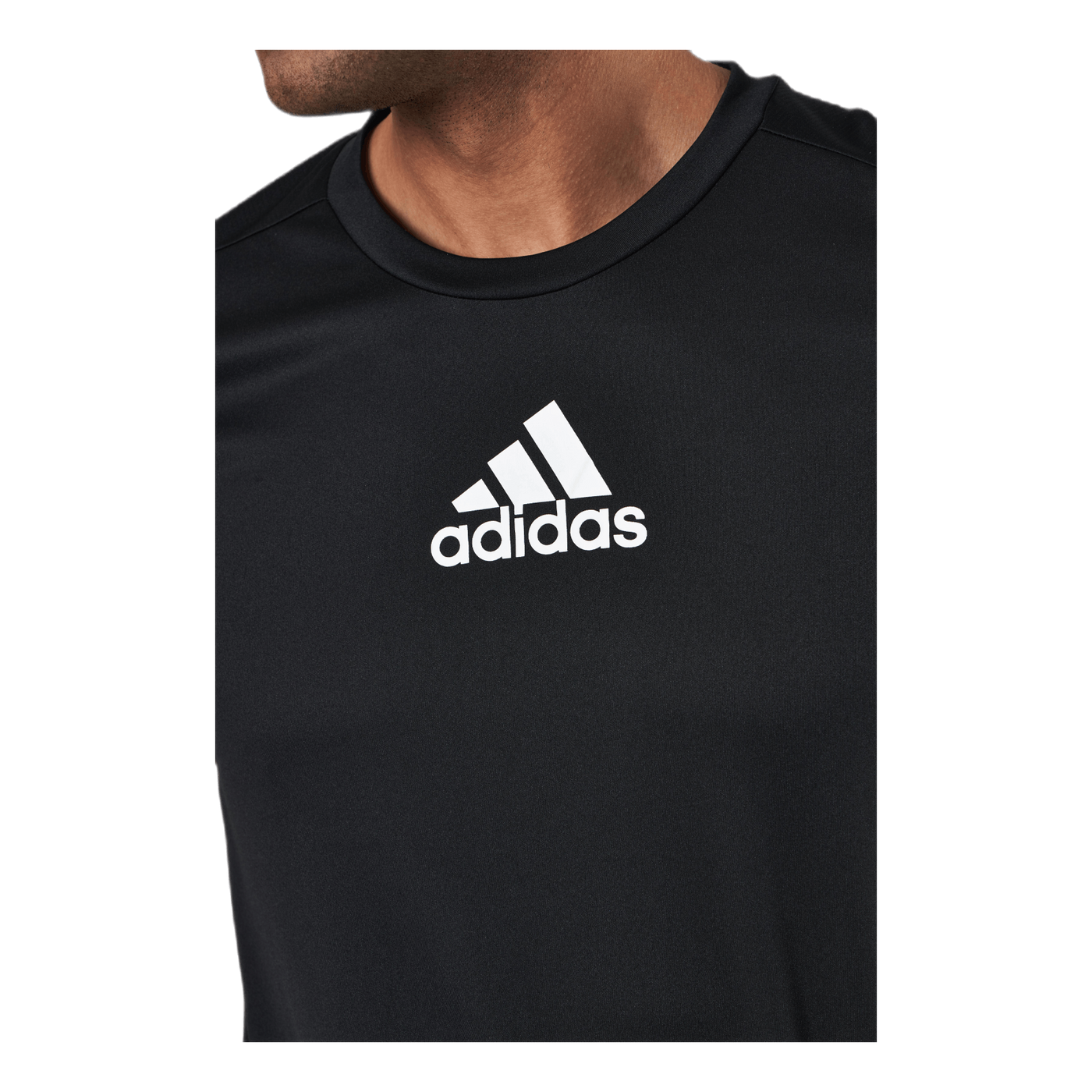 D2M 3 Stripes T-Shirt Black / White